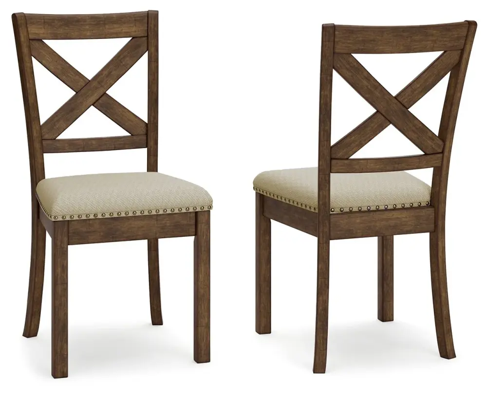 Moriville - Dining UPH Side Chair adjust 2) - Beige