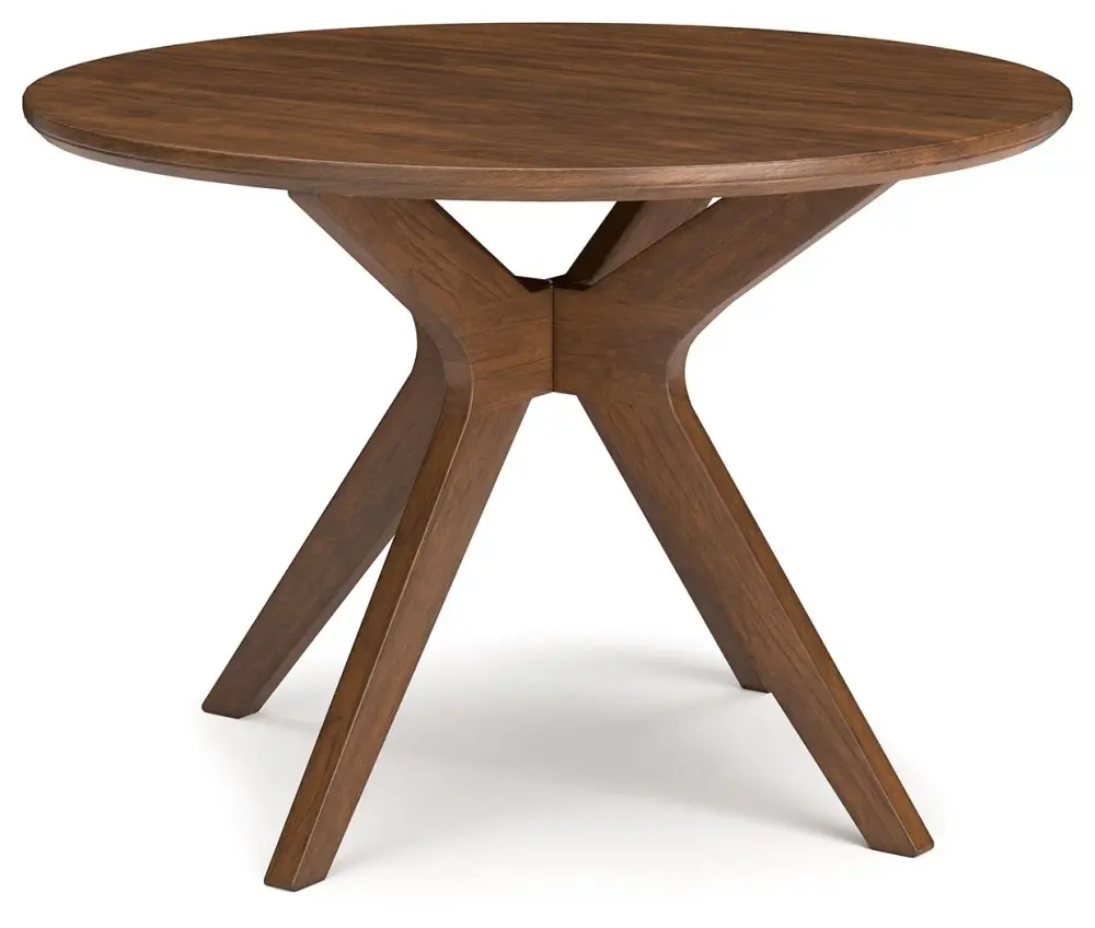 Lyncott - Round Dining Room Table - Espresso