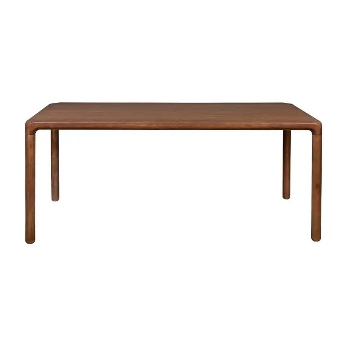 Solid Wood Storm Rectangular Dining Table - Walnut