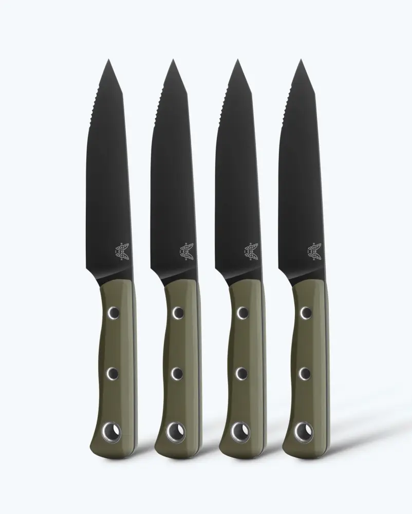 Table Knife Set | OD Mint G10