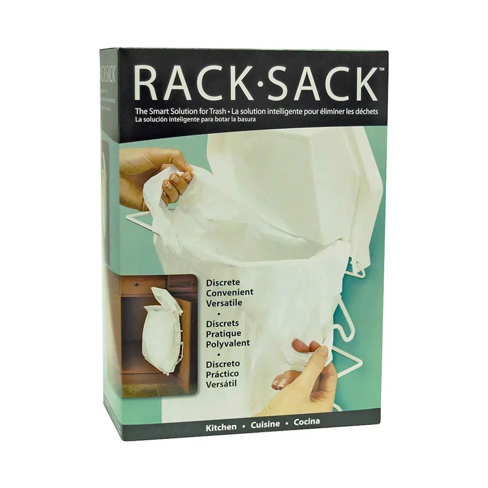 Stackable Pantry Rack-Sack Holder Kitchen Bags, 5 Gallons