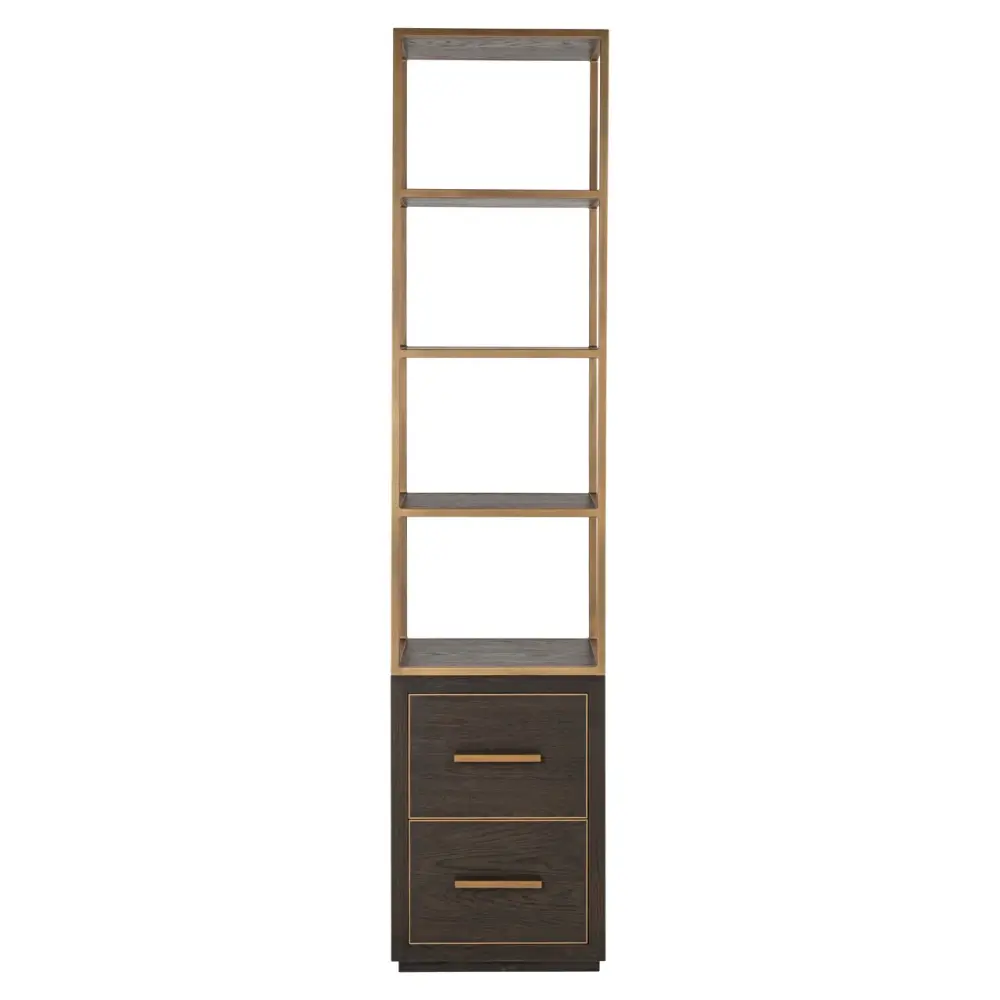 Carter Small Display Cabinet - Espresso 3-Year Warranty