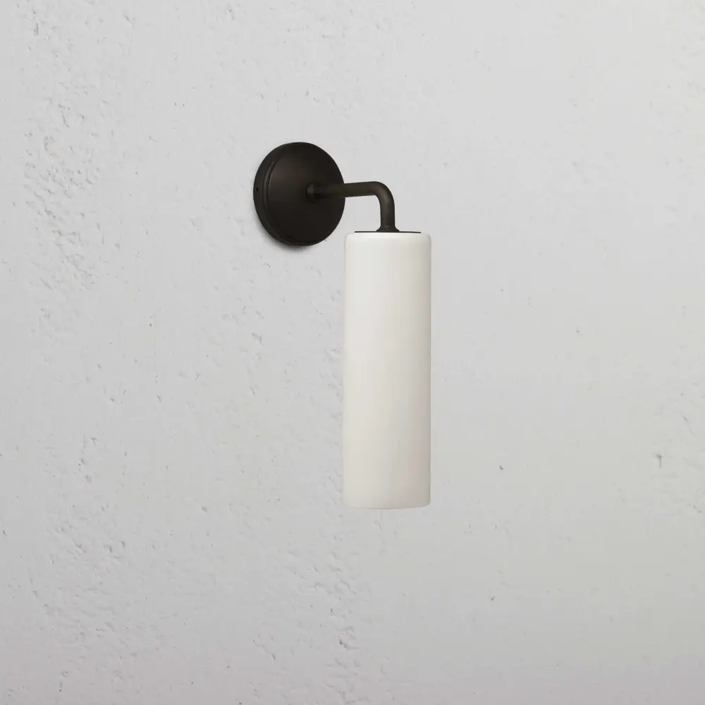Claremont Small Wall Light Fine Porcelain - Rustic gold