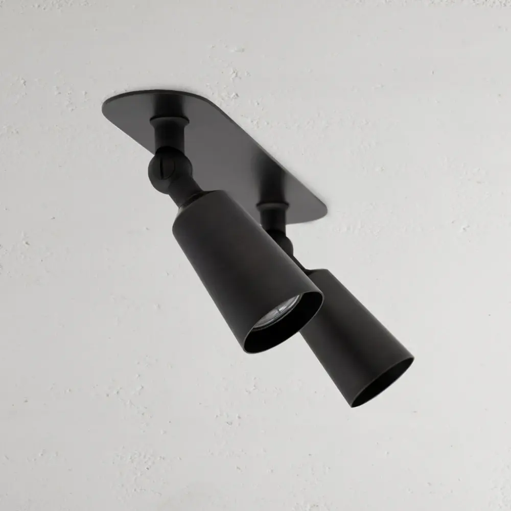 Perryn Small Paired Spotlight (35mm) - Bronze