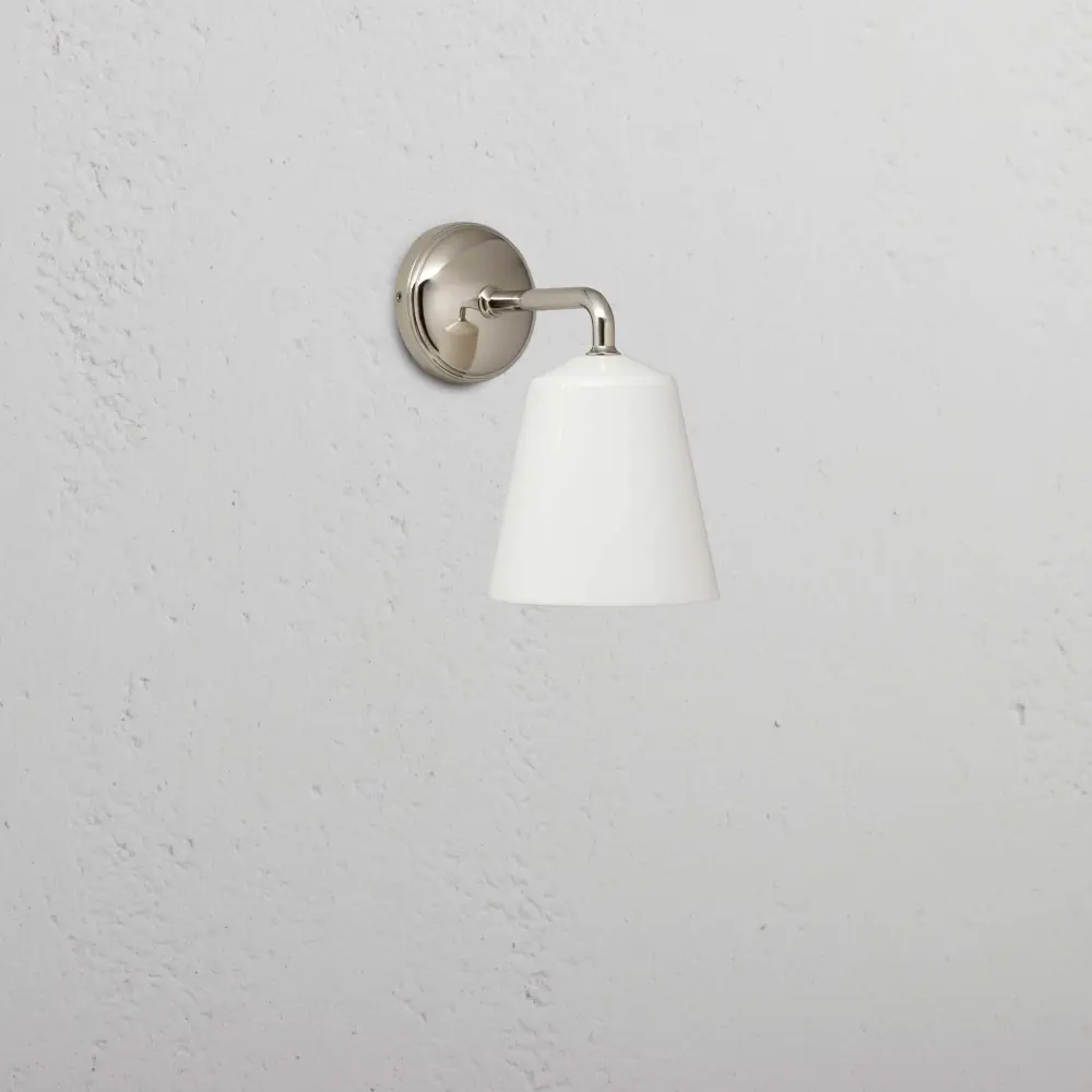 Richmond Small Wall Portable Fine Porcelain - Polished Nickel
