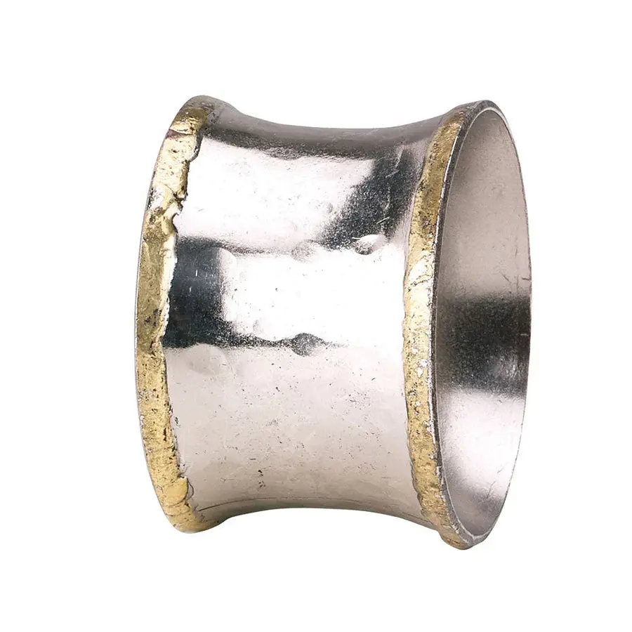 Concave Metallic Napkin Rings Adjust 4