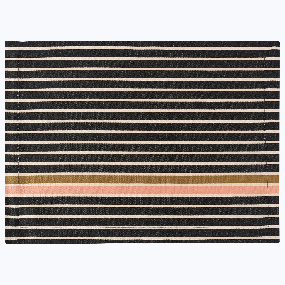 Dark Striped Kutnu Placemat