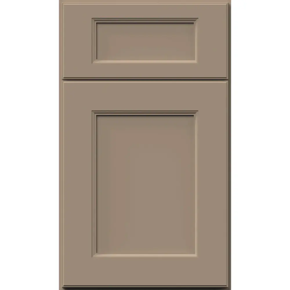 Fabuwood Allure Fusion Oyser Recessed Panel Khaki Door Sample