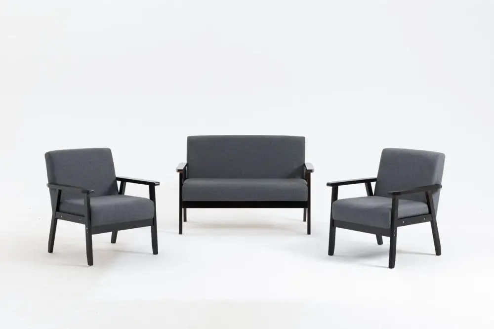 Bahamas - Loveseat And 2 Chair Living Room place 3)