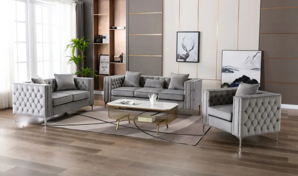 Lorreto - Fabric Living Room Place