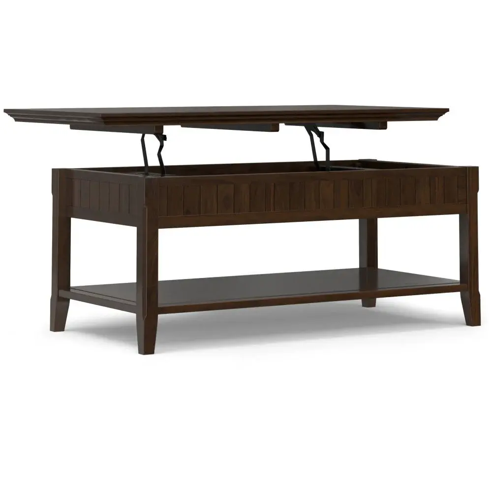 Acadian - Lift Top Coffee Table - Chocolate