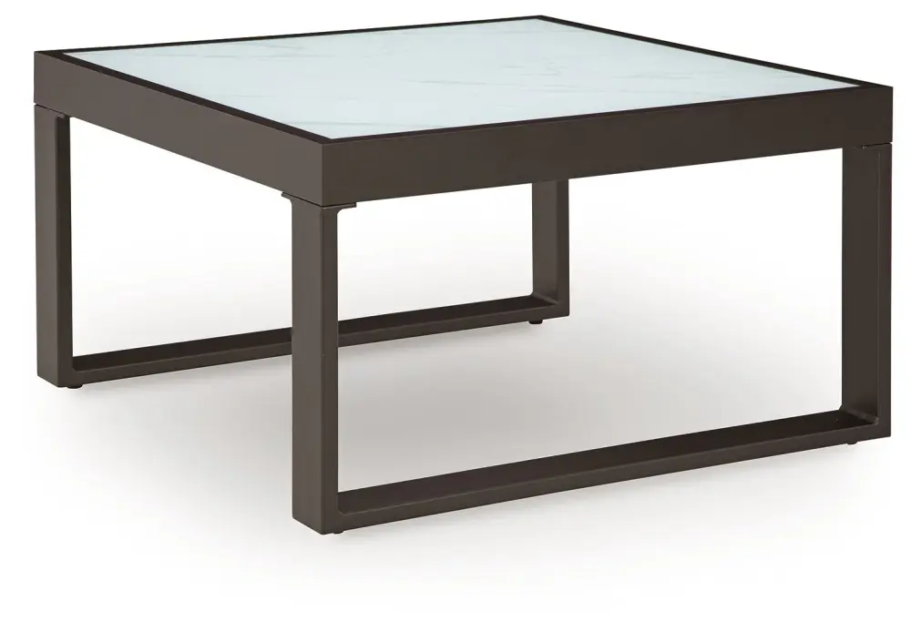 Beachloft - Square Cocktail Table - Charcoal / Gray