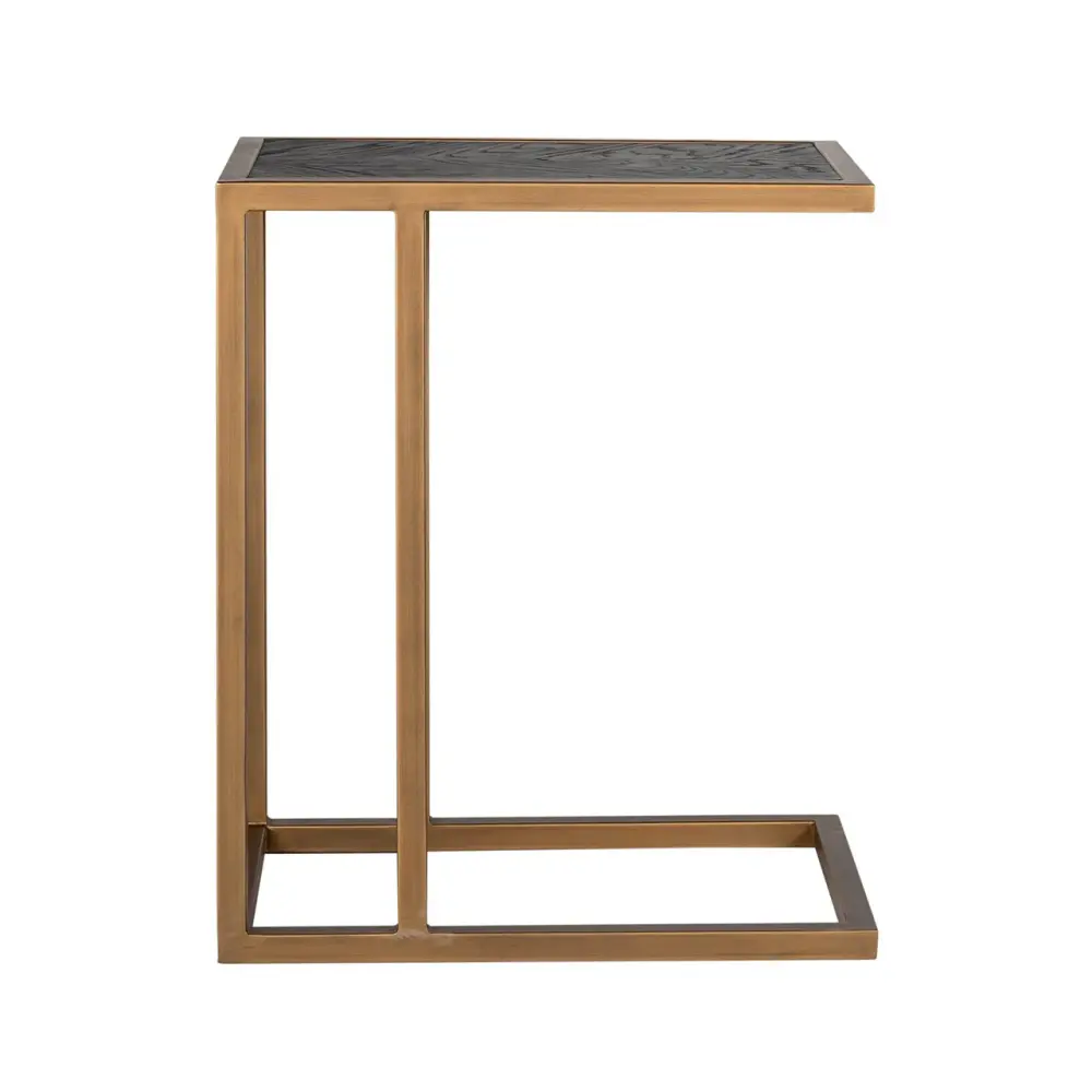 Blackbone Sofa Table - Warm alloy