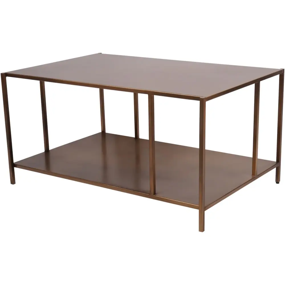 Brooks Coffee Table - Textured Champagne