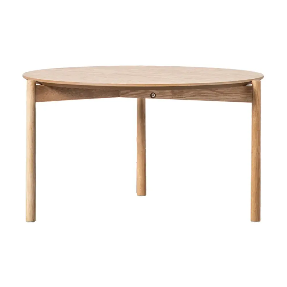 Burley Round Coffee Table - Oak