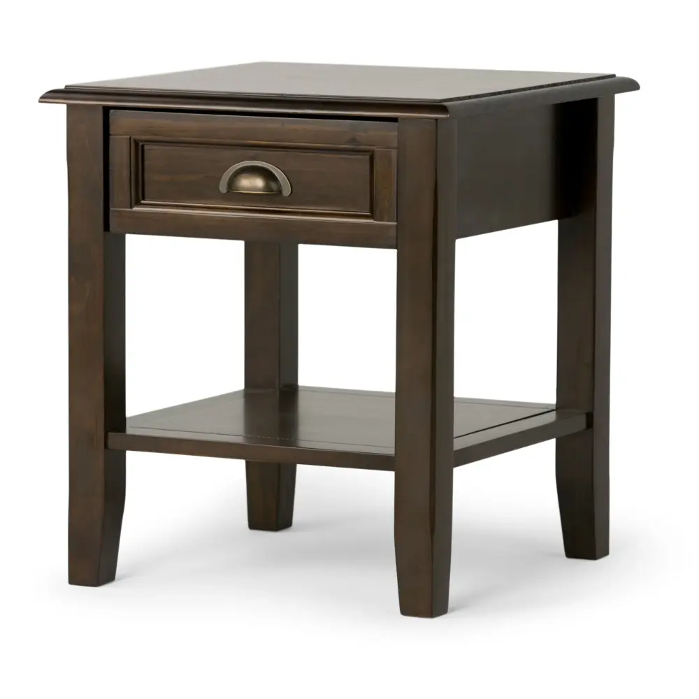 Burlington - End Table - Mahogany Espresso