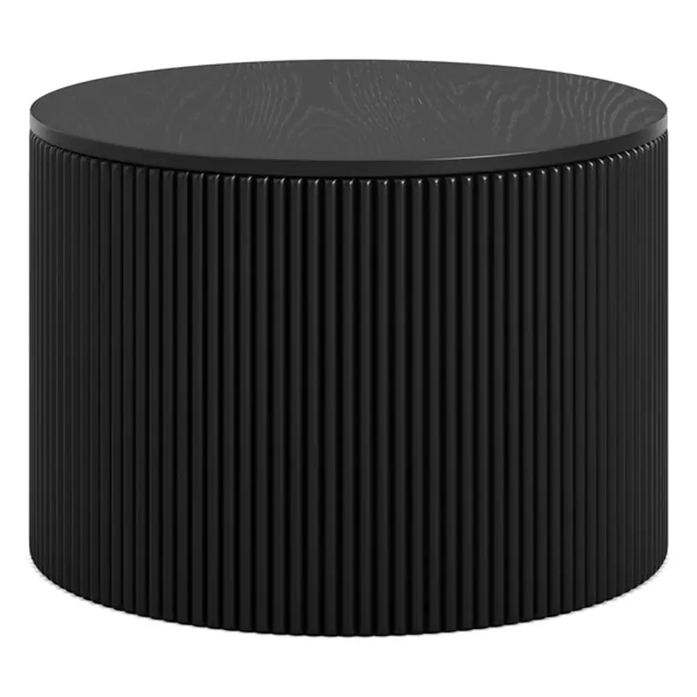 Calla Round Coffee Table - Charcoal