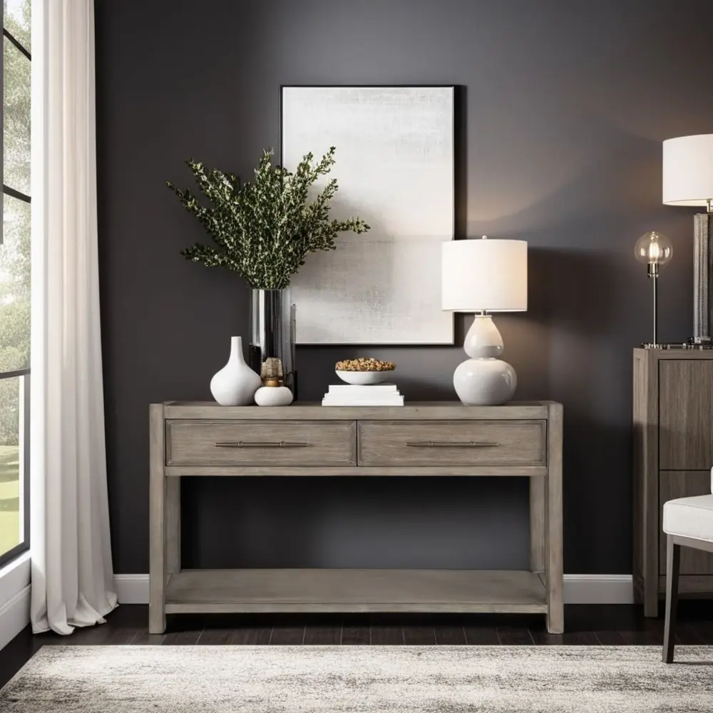 Cypress Lane - Sofa Table - Pearl Oak