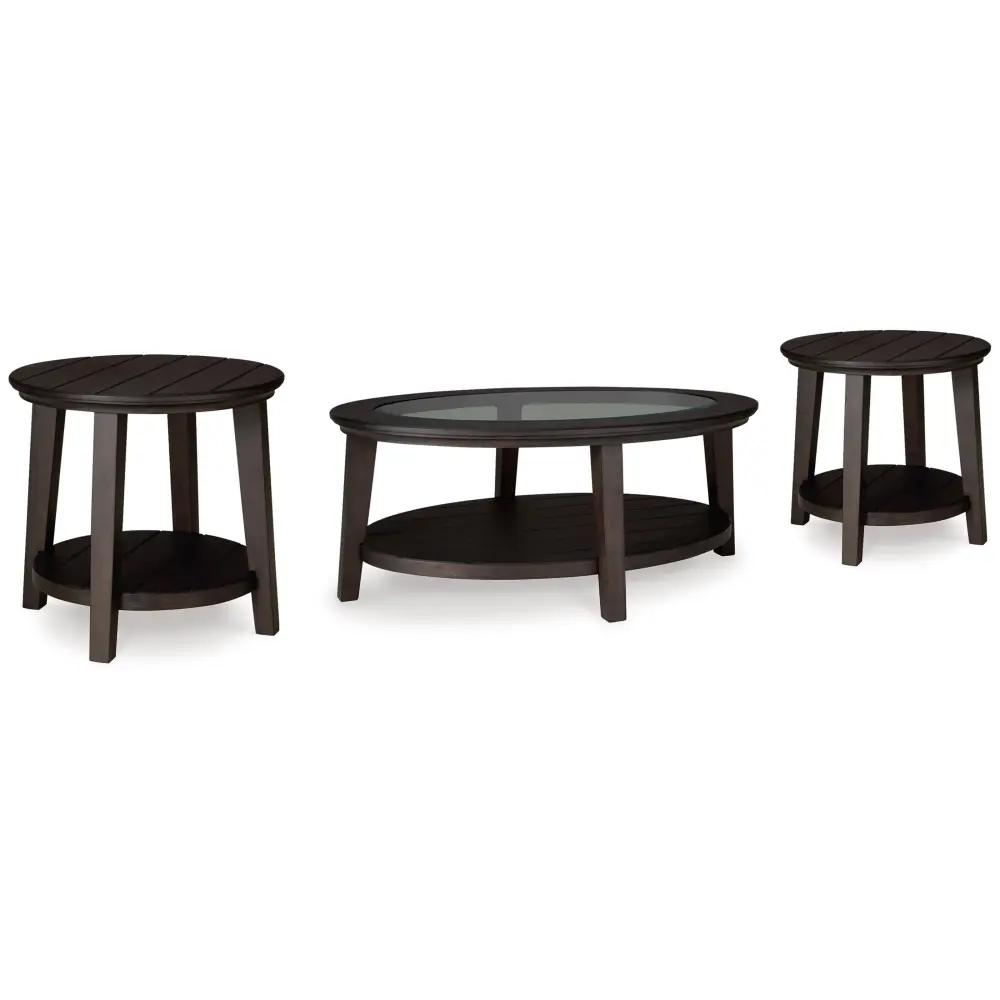 Diamond Modern Furniture Select Design Celamar Occasional Table Set T429-0/T429-6/T429-6