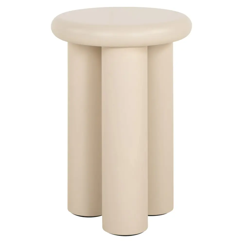 Elbaz End Table 35cm - Ecru