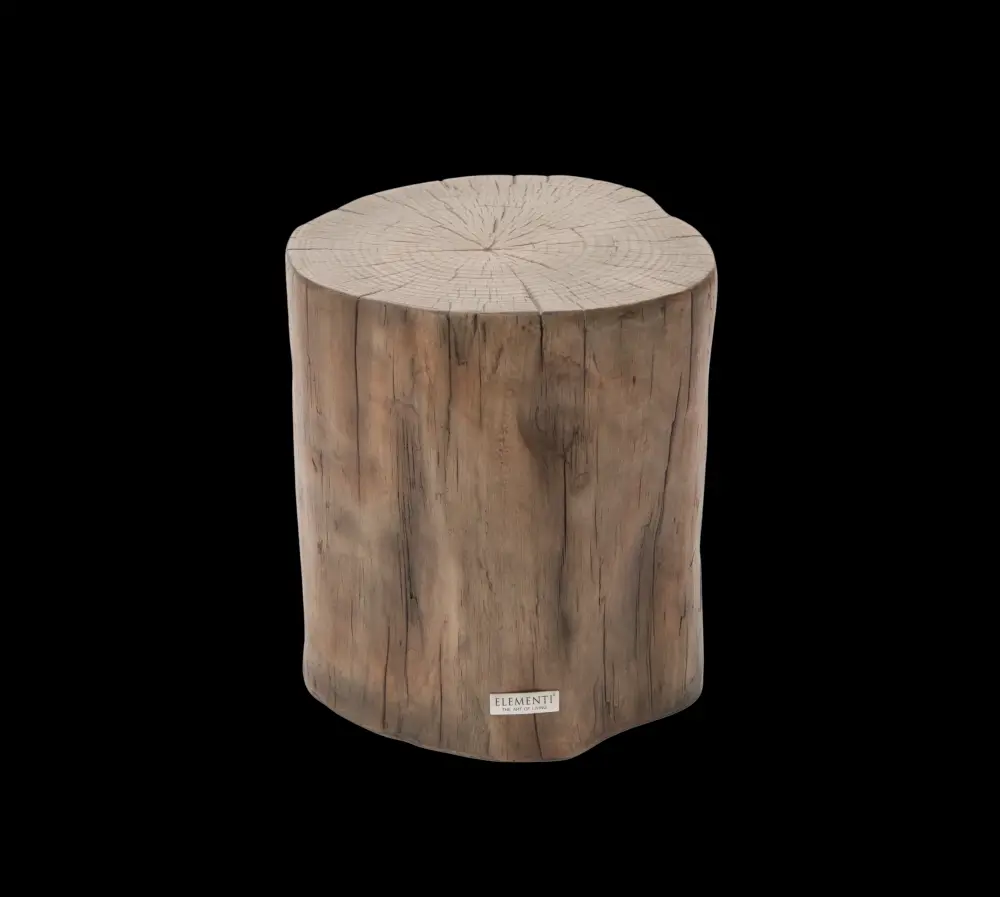 Elementi Home - Daintree 19" Stump Concrete Side Table FEG08
