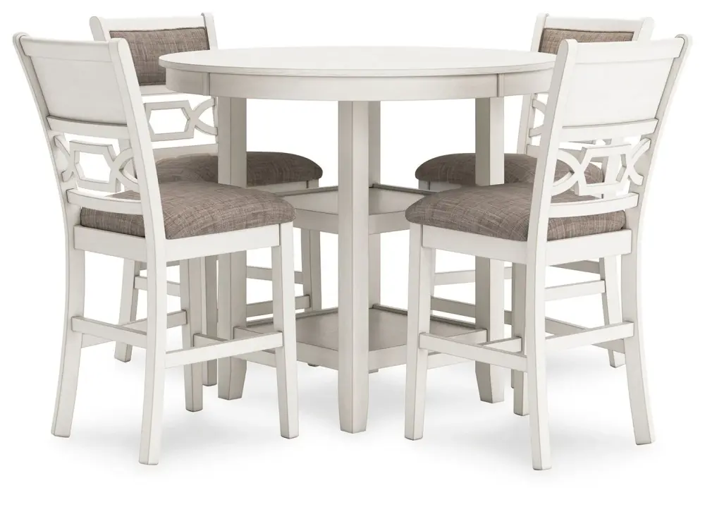 Erinberg - Dining Room Counter Table Place (Set 5) - Antique White