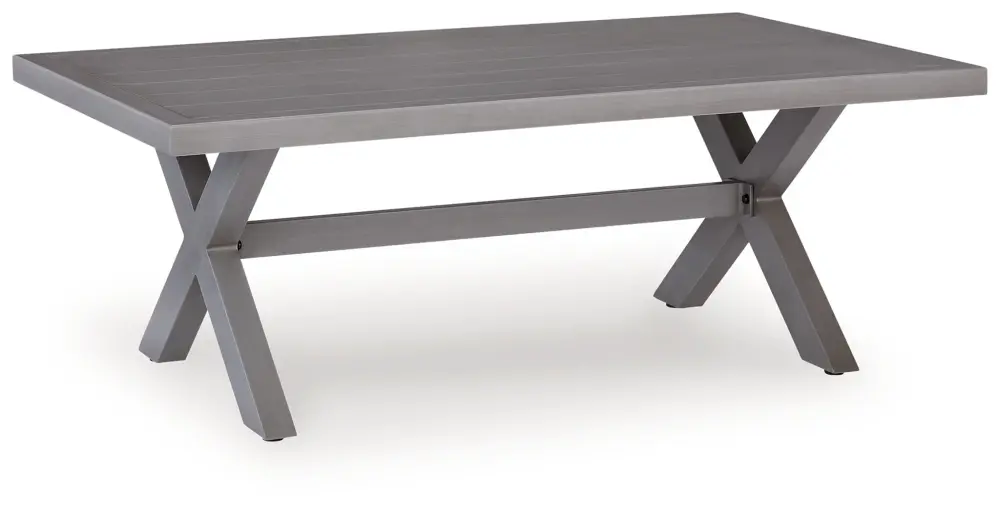Half Moon Beach - Rectangular Cocktail Table - Ash
