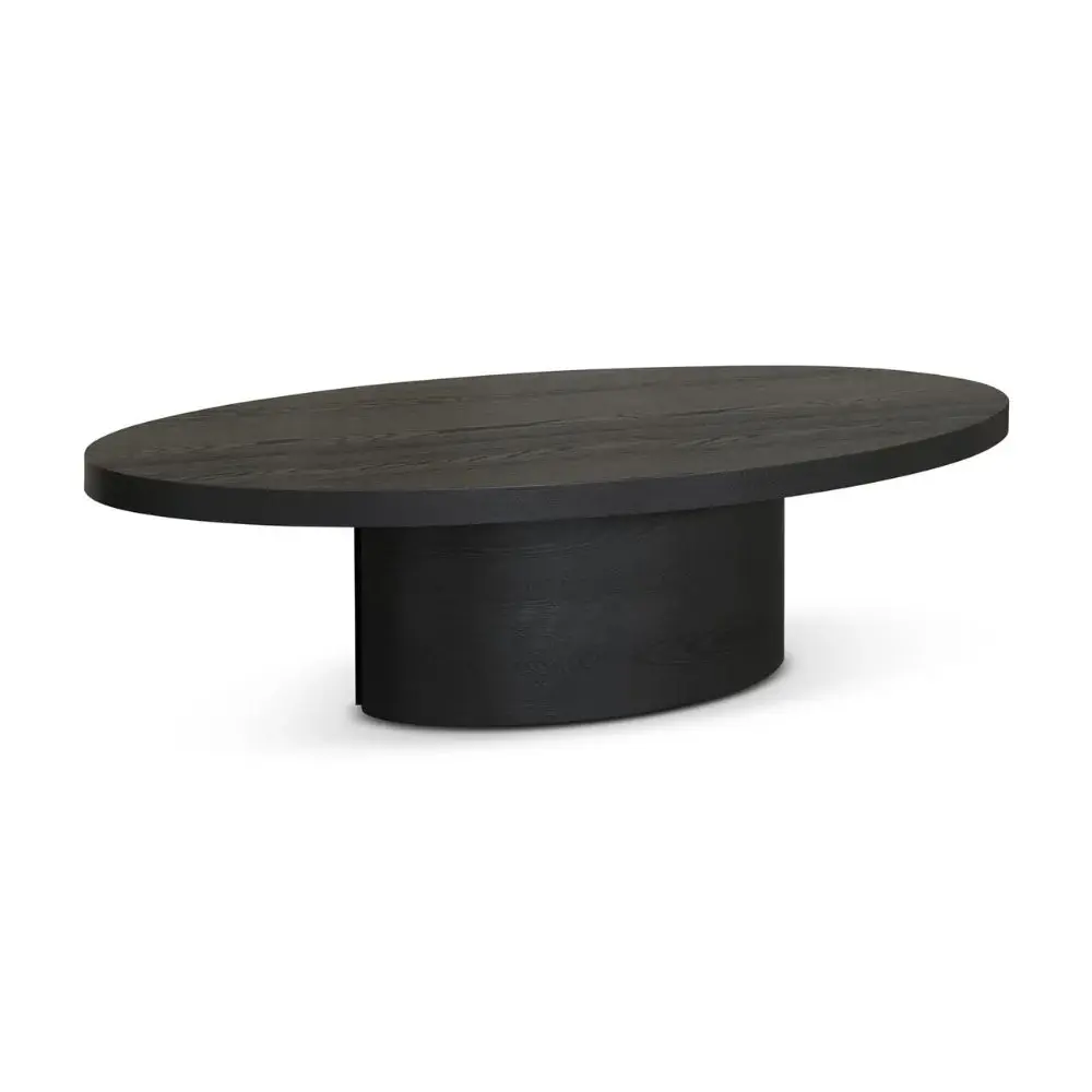 Lugano Oval Coffee Table - Rich Oak