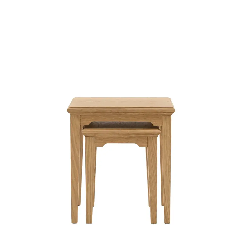 Malvern Set 2 Nest Tables - Natural