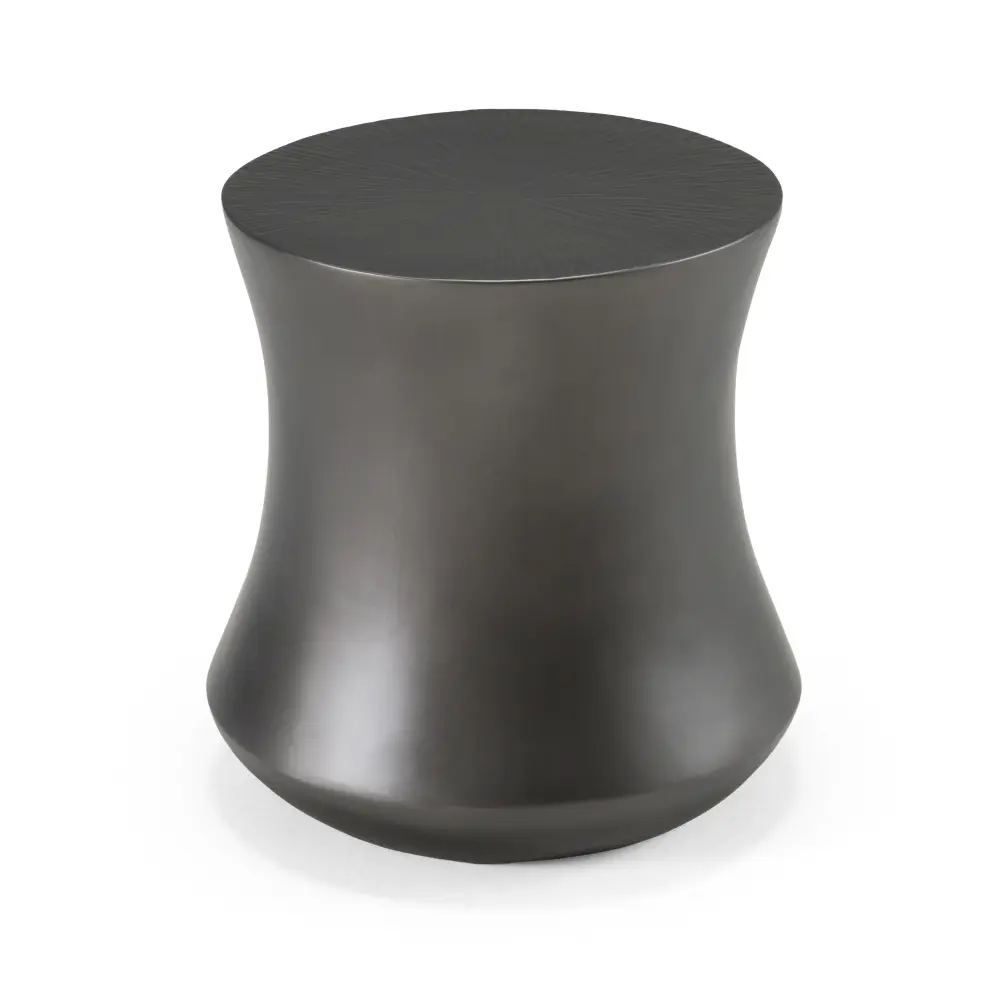 Modrest Airdrie - Up-to-date Antique Grey End Table