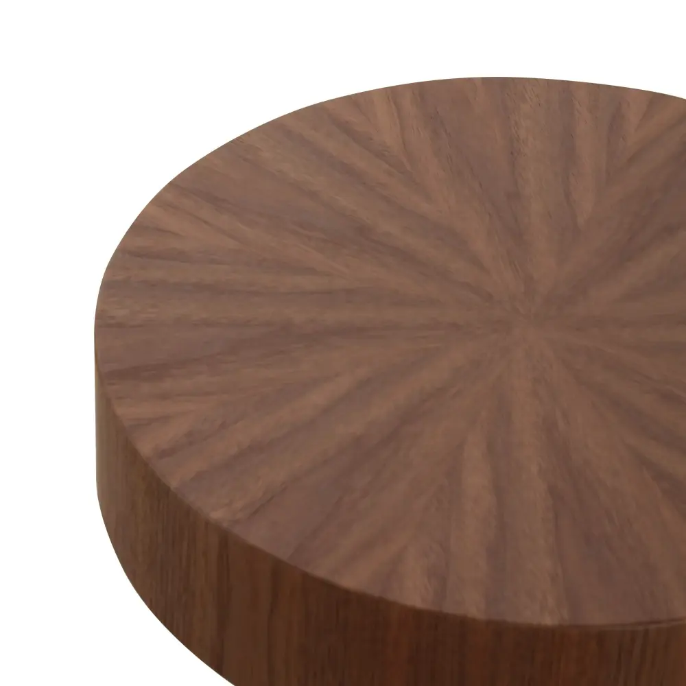Modrest Larch - Present-day Walnut End Table