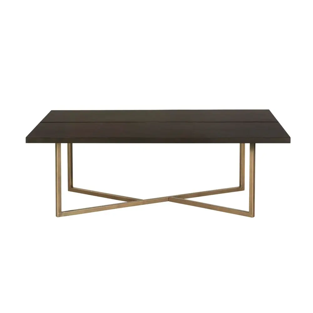 Overbury Rectangular Coffee Table - Chocolate Taupe