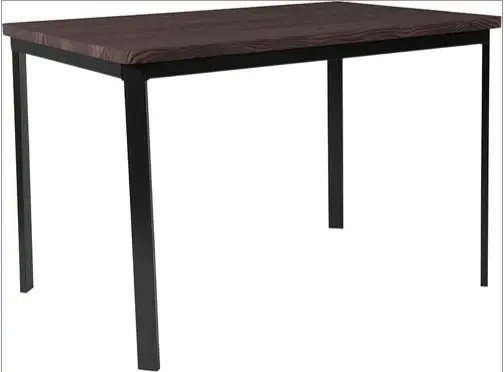 Rectangular Dining Table Espresso Wood Finish