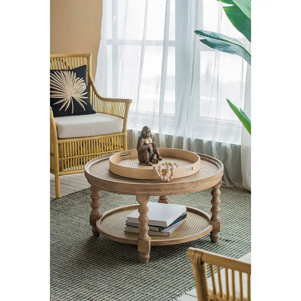 Round 2 Tiered Side Tabel, End Tabel Lving Room Bedroom Entryway