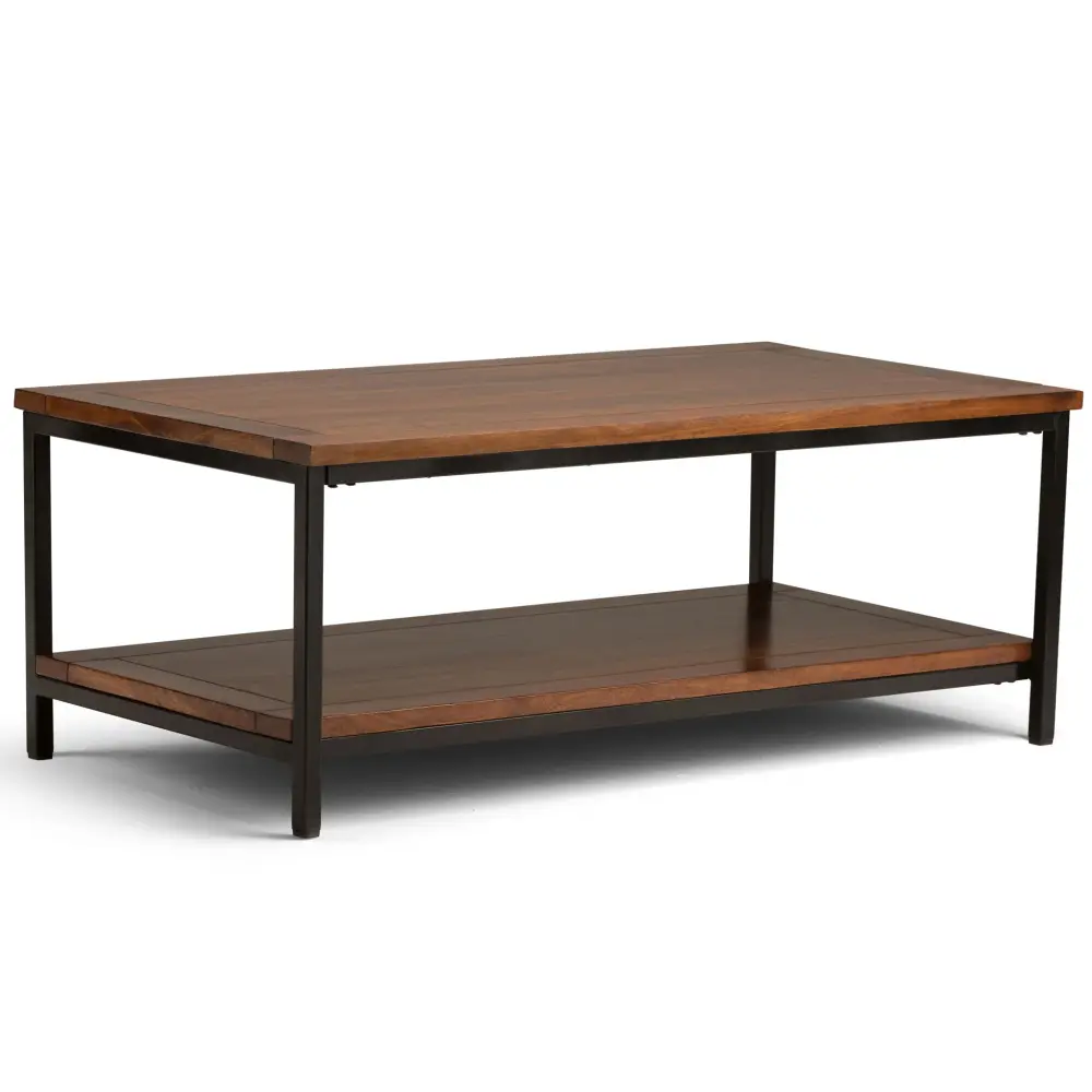 Skyler - Coffee Table - Dark Cognac Taupe