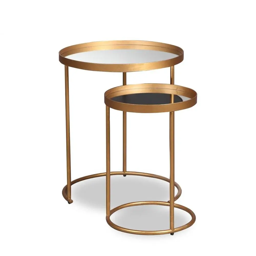 Song Side Tables - Antique Gilded