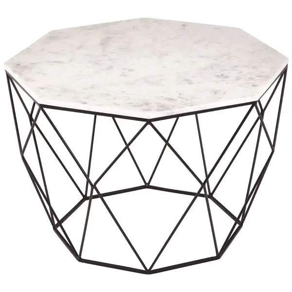Stacie Octagon Coffee Table