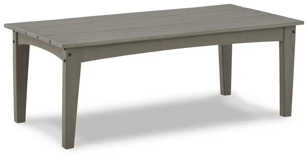 Visola - Rectangular Cocktail Table - Pewter