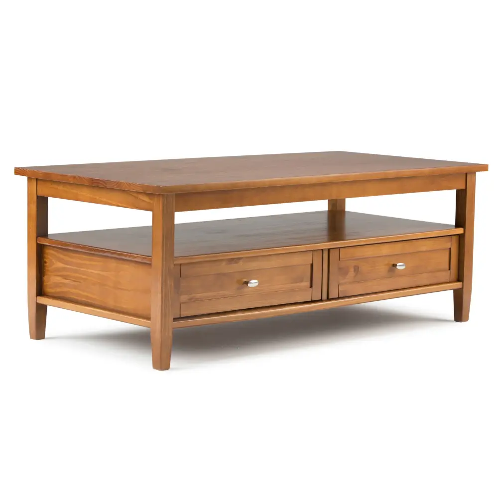Warm Shaker - Coffee Table - Portable Golden Brown
