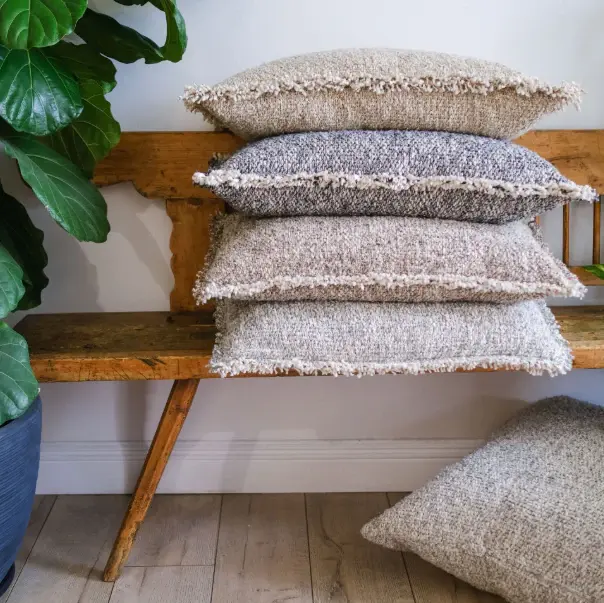 Brentwood Lumbar Pillow w/ Insert | Machine Washable Cover