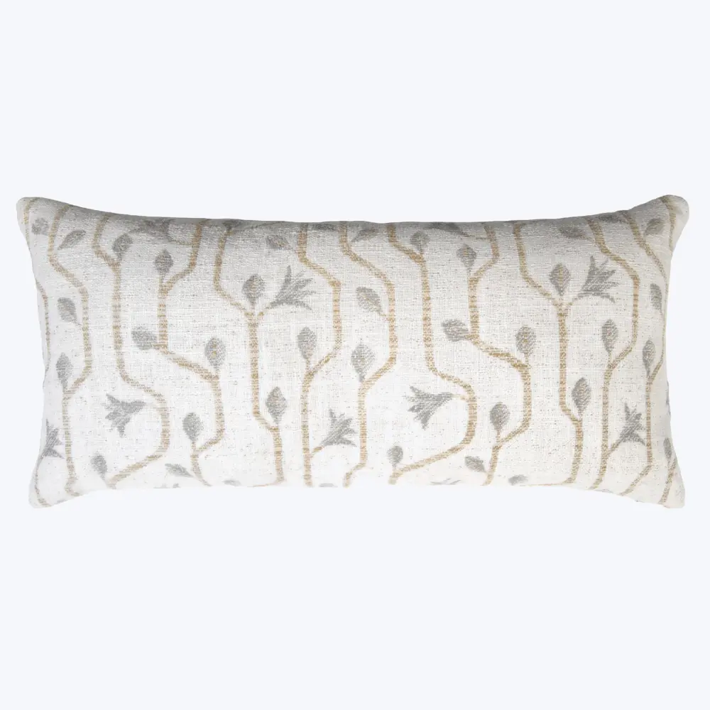 Craftsman Indoor/Outdoor Lumbar Pillow, Sand Cooling Gel Layer