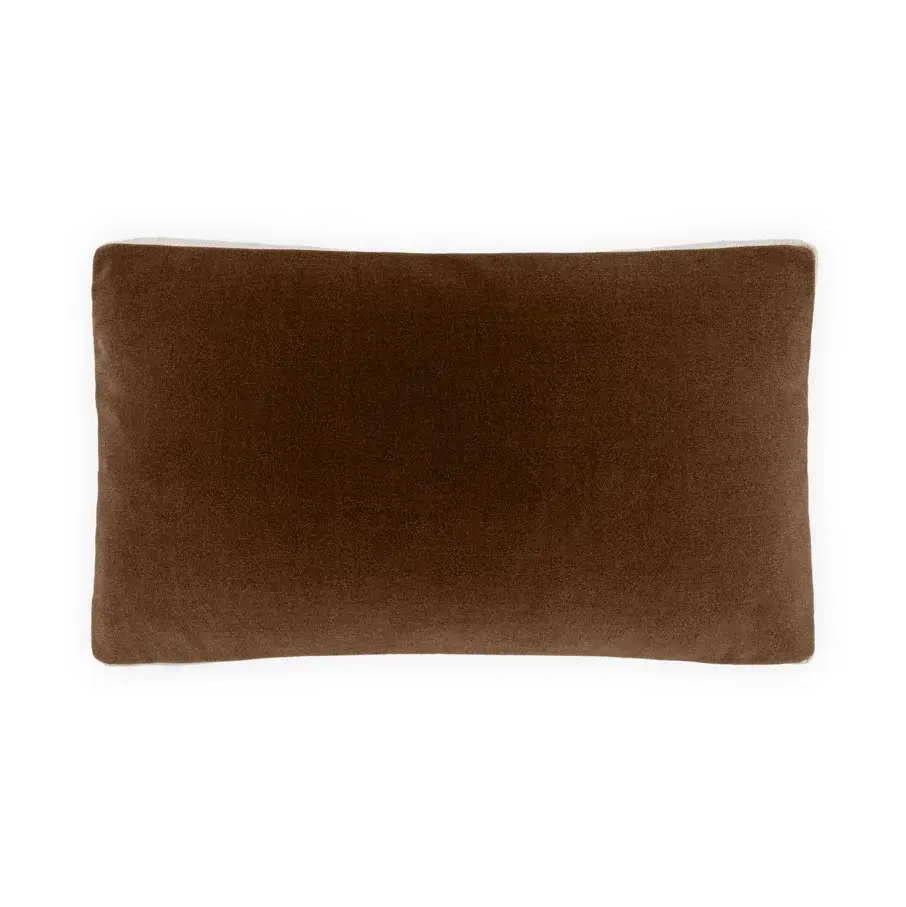 Deveraux Box Lumbar Pillow, Walnut Cooling Gel Layer