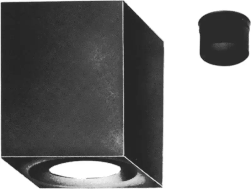 AmeriVent 8HS-RSA12 Roof Support Box, Jet-black