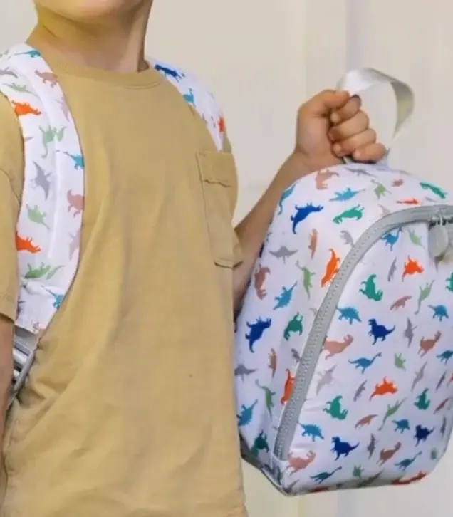 MONOGRAM DINOSAUR LUNCH BOX