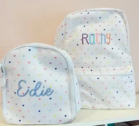 MONOGRAM TRVL LOVE HEART LUNCH BOX