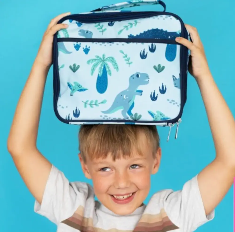 MONOGRAM YOU ARE RAWRSOME LUNCH BOX