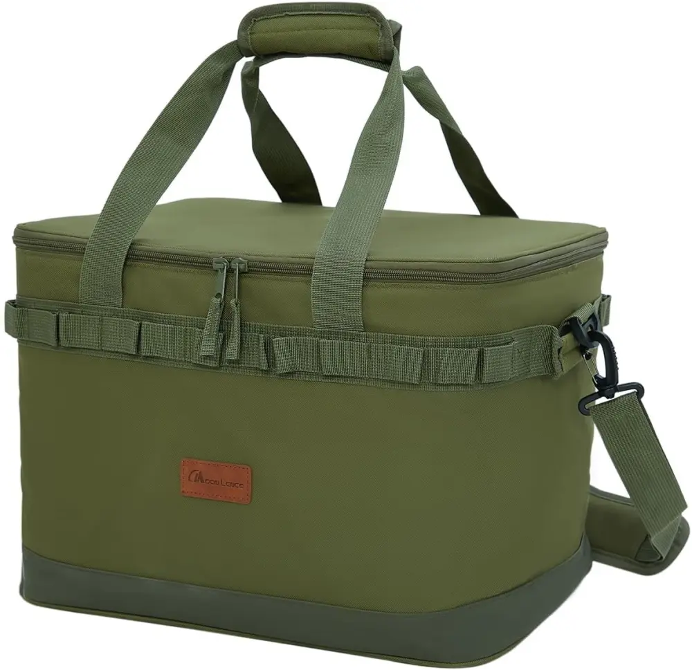 Moon Lence Cooler Refrigerated Bag, 23L/35L Capacity, Travel, Camping, Picnic, Road Trip