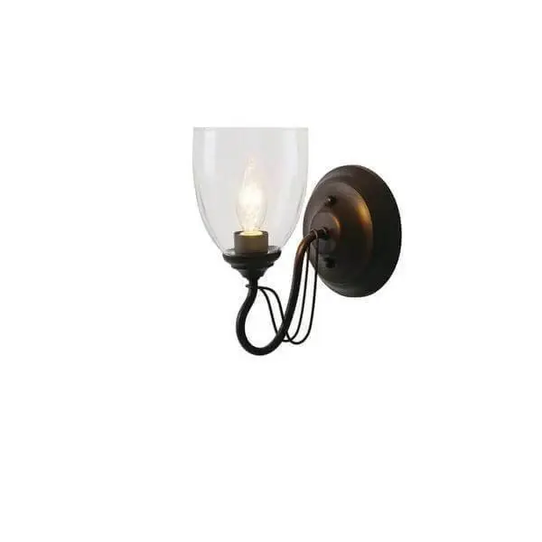 Under-Bed Storage Alsy Lighting 1 Airy Bronze Wall Sconce Damaged Box