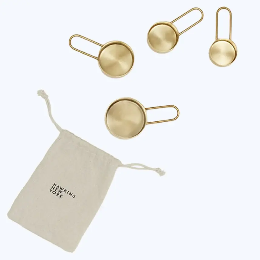 Simple Brass Measuring Cups