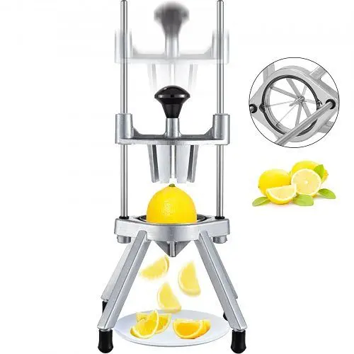 VEVOR Lime Slicer Wedger Cutter 8 Section Fruit Vegetable Lemon Slicer Food Chopper, QDQ8B000000000001V0